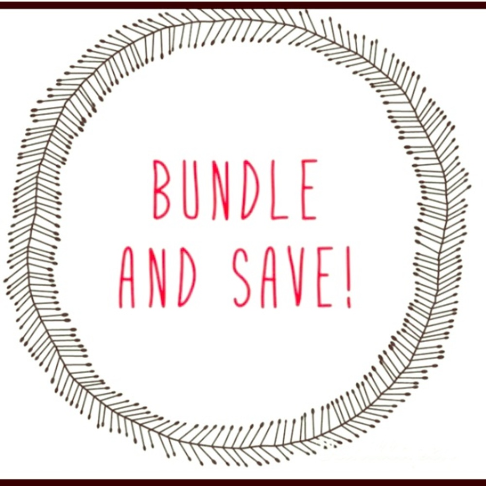 Bundle and save! Reasonable offers welcome!